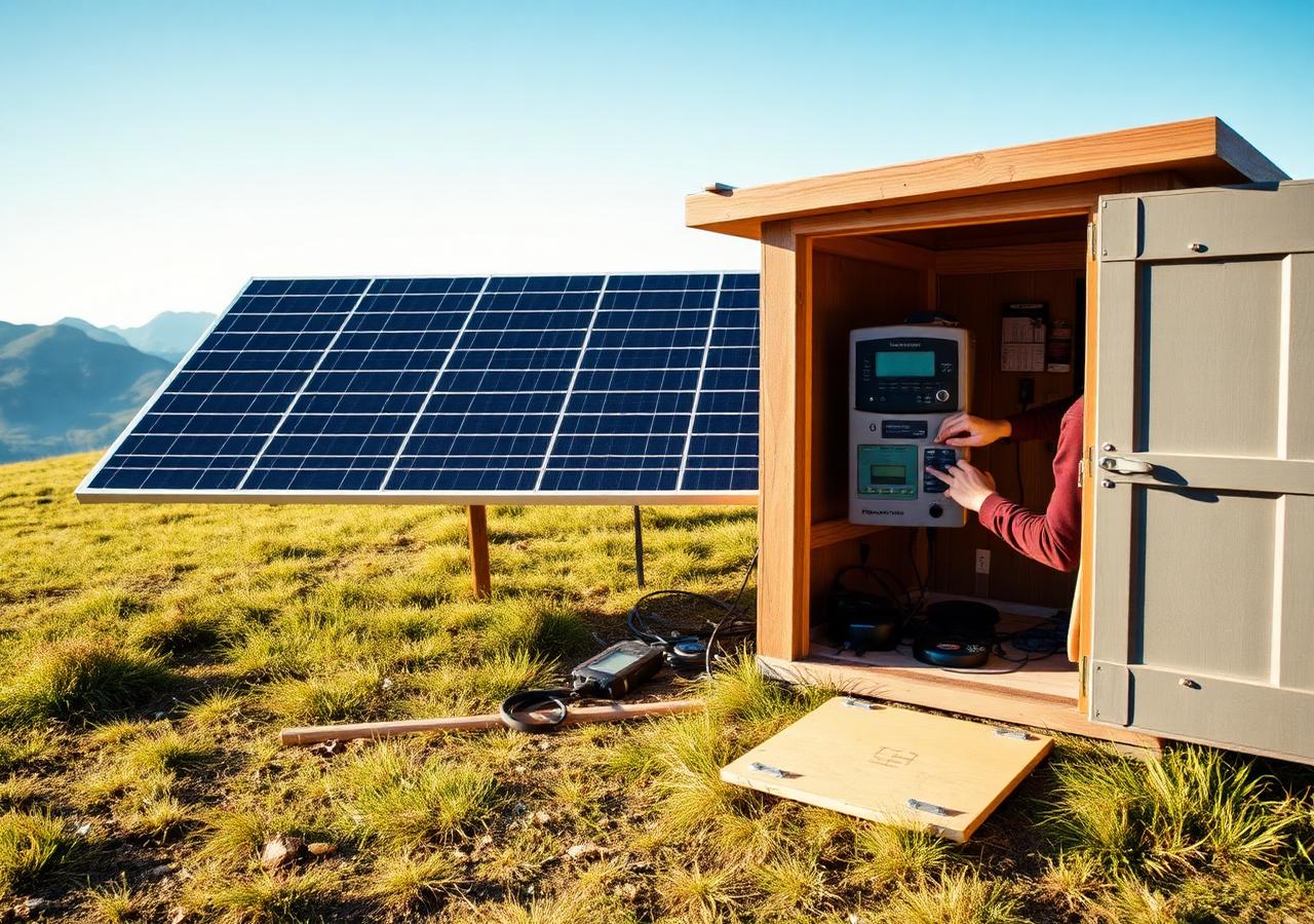 Energy Independence systems working on a family homestead