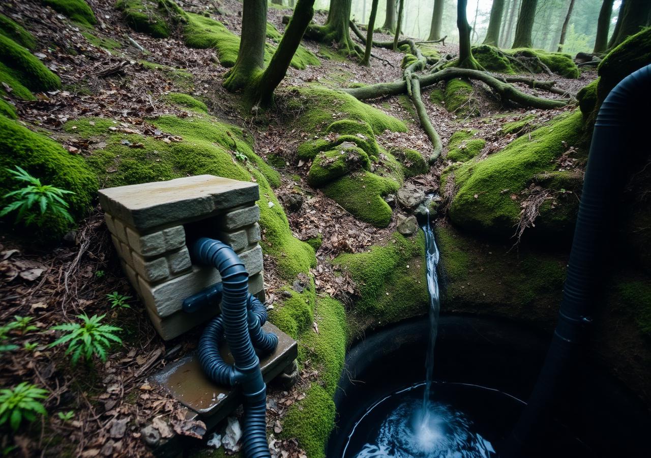 Water Security systems working on a family homestead